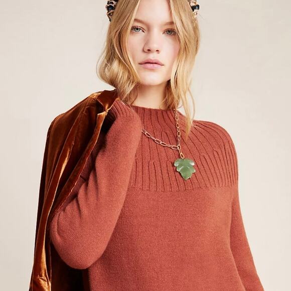 Anthropologie Mock Neck Sweater | Size XS - Picture 1 of 6